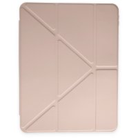 Newface iPad 10.2 (7.nesil) Kılıf Kalemlikli Mars Tablet Kılıfı - Rose Gold