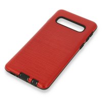 Newface Samsung Galaxy S10 Plus Kılıf YouYou Silikon Kapak - Kırmızı