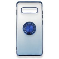 Newface Samsung Galaxy S10 Plus Kılıf Marvel Yüzüklü Silikon - Mavi