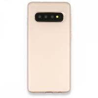 Newface Samsung Galaxy S10 Kılıf First Silikon - Rose Gold