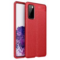 Newface Samsung Galaxy S20 FE Kılıf Auto Focus Kapak - Kırmızı