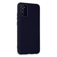 Newface Samsung Galaxy S20 FE Kılıf Lansman Glass Kapak - Lacivert