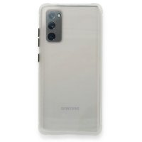 Newface Samsung Galaxy S20 FE Kılıf Miami Şeffaf Silikon  - Şeffaf