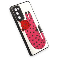 Newface Samsung Galaxy S20 FE Kılıf Mirror Desenli Kapak - Mirror - 12