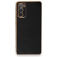 Newface Samsung Galaxy S20 FE Kılıf Volet Silikon - Siyah