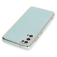 Newface Samsung Galaxy S20 Kılıf Volet Silikon - Açık Yeşil