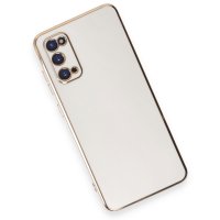 Newface Samsung Galaxy S20 Kılıf Volet Silikon - Beyaz