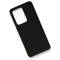 Newface Samsung Galaxy S20 Ultra Kılıf Nano içi Kadife Silikon - Siyah