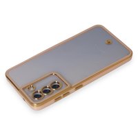 Newface Samsung Galaxy S21 FE Kılıf Liva Lens Silikon - Pudra