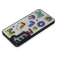 Newface Samsung Galaxy S21 FE Kılıf Mirror Desenli Kapak - Mirror - 15