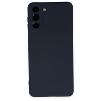 Newface Samsung Galaxy S21 Kılıf Nano içi Kadife Silikon - Lacivert
