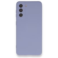 Newface Samsung Galaxy S21 Kılıf Nano içi Kadife Silikon - Lila