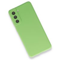 Newface Samsung Galaxy S21 Kılıf First Silikon - Yeşil