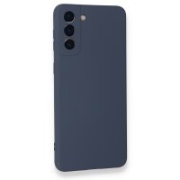 Newface Samsung Galaxy S21 Plus Kılıf Nano içi Kadife Silikon - Gri