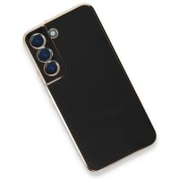 Newface Samsung Galaxy S22 Kılıf Volet Silikon - Siyah