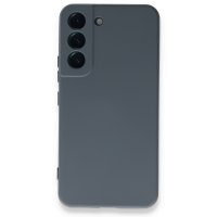 Newface Samsung Galaxy S22 Plus Kılıf Nano içi Kadife Silikon - Gri
