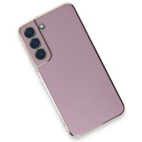 Newface Samsung Galaxy S22 Plus Kılıf Volet Silikon - Mor