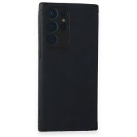 Newface Samsung Galaxy S22 Ultra Kılıf Loop Deri Silikon - Lacivert