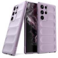 Newface Samsung Galaxy S22 Ultra Kılıf Optimum Silikon - Mor