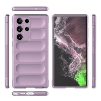 Newface Samsung Galaxy S22 Ultra Kılıf Optimum Silikon - Mor