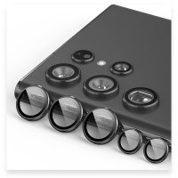 Newface Samsung Galaxy S22 Ultra Valdez Metal Kamera Lens - Siyah