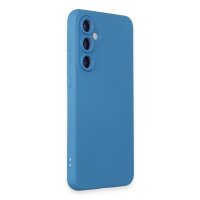 Newface Samsung Galaxy S23 FE Kılıf Nano içi Kadife Silikon - Mavi