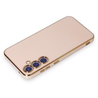 Newface Samsung Galaxy S23 FE Kılıf Volet Silikon - Pembe