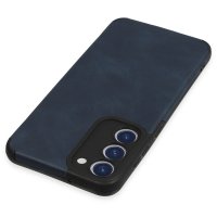 Newface Samsung Galaxy S23 Kılıf Loop Deri Silikon - Lacivert