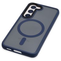 Newface Samsung Galaxy S23 Kılıf Trex Magneticsafe Kapak - Lacivert