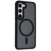 Newface Samsung Galaxy S23 Kılıf Trex Magneticsafe Kapak - Siyah