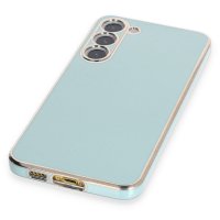 Newface Samsung Galaxy S23 Kılıf Volet Silikon - Açık Yeşil