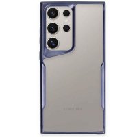 Newface Samsung Galaxy S23 Ultra Kılıf Boyi Silikon Kapak - Lacivert