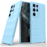 Newface Samsung Galaxy S23 Ultra Kılıf Optimum Silikon - Sky Blue