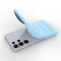 Newface Samsung Galaxy S23 Ultra Kılıf Optimum Silikon - Sky Blue