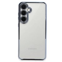 Newface Samsung Galaxy S24 FE Kılıf Razer Lensli Silikon - Açık Mavi