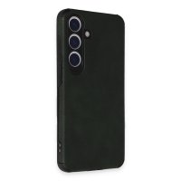 Newface Samsung Galaxy S24 Kılıf Loop Deri Silikon - Yeşil