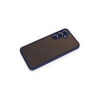 Newface Samsung Galaxy S24 Kılıf Montreal Silikon Kapak - Lacivert