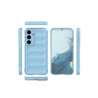 Newface Samsung Galaxy S24 Kılıf Optimum Silikon - Sky Blue