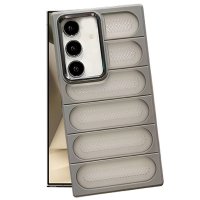 Newface Samsung Galaxy S24 Plus Kılıf Airmax Silikon Kapak - Titan Gri