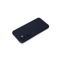 Newface Samsung Galaxy S24 Plus Kılıf Nano içi Kadife Silikon - Lacivert