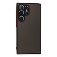 Newface Samsung Galaxy S24 Ultra Kılıf Montreal Silikon Kapak - Siyah