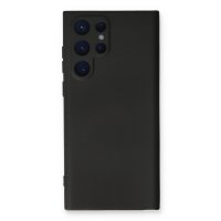 Newface Samsung Galaxy S24 Ultra Kılıf Nano içi Kadife Silikon - Siyah