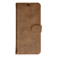 Newface Samsung Galaxy S24 Ultra Kılıf Trend S Plus Kapaklı Kılıf - Taba