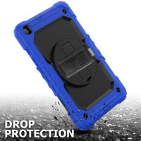 Newface Samsung Galaxy T290 Tab A 8 Kılıf Pars Tablet Kapak - Mavi