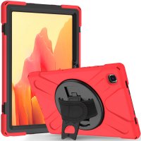 Newface Samsung Galaxy T500 Tab A7 10.4 Kılıf Amazing Tablet Kapak - Kırmızı