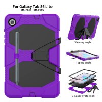 Newface Samsung Galaxy T500 Tab A7 10.4 Kılıf Griffin Tablet Kapak - Mor