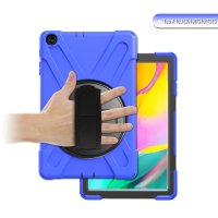 Newface Samsung Galaxy T510 Tab A 10.1 Kılıf Amazing Tablet Kapak - Mavi
