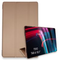 Newface Samsung Galaxy T510 Tab A 10.1 Kılıf Tablet Smart Kılıf - Rose Gold