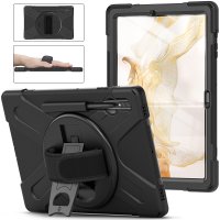 Newface Samsung Galaxy T737 Tab S7 FE 12.4 Kılıf Amazing Tablet Kapak - Siyah