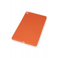 Newface Samsung Galaxy T510 Tab A 10.1 Kılıf Evo Tablet Silikon - Turuncu